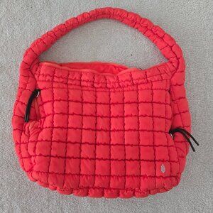 SOLD OUT COLOR Papaya Free people quilted carryall bag